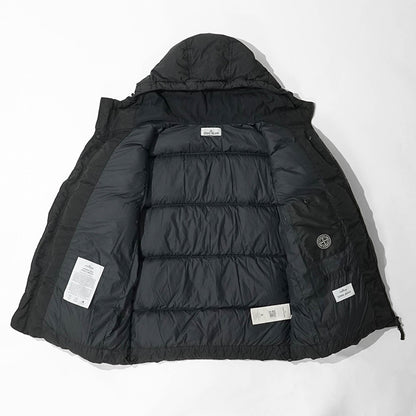 STONE ISLAND メンズ ダウンジャケット GARMENT DYED CRINKLE REPS NY L2S154100037 S0A23 ブラック V0029