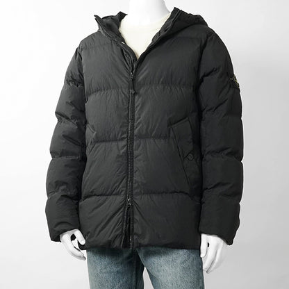 STONE ISLAND メンズ ダウンジャケット GARMENT DYED CRINKLE REPS NY L2S154100037 S0A23 ブラック V0029