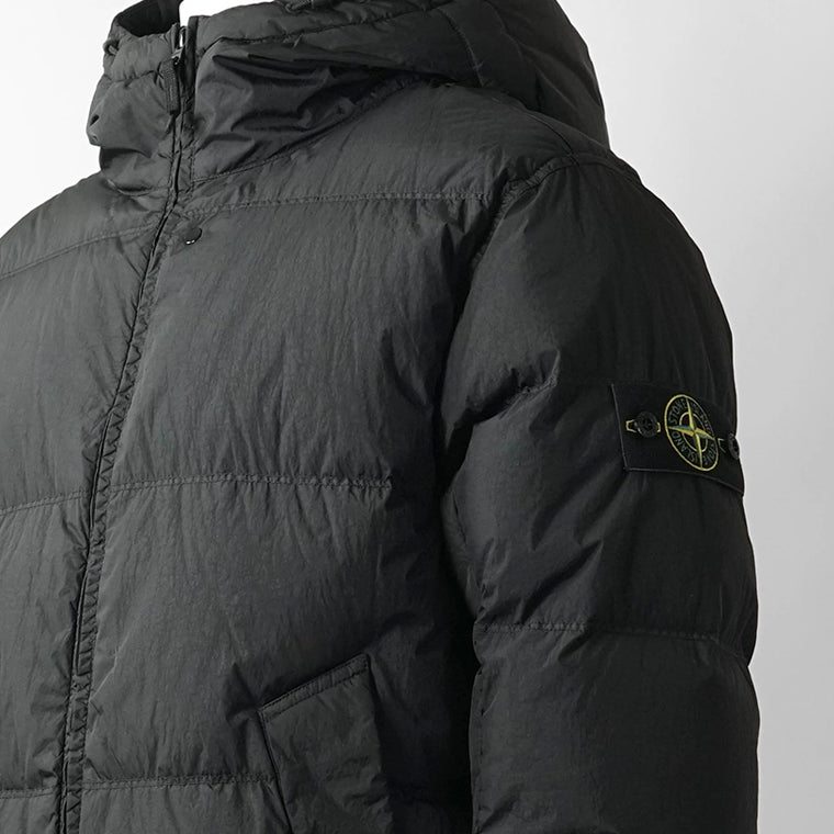 STONE ISLAND メンズ ダウンジャケット GARMENT DYED CRINKLE REPS NY L2S154100037 S0A23 ブラック V0029
