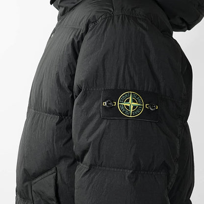 STONE ISLAND メンズ ダウンジャケット GARMENT DYED CRINKLE REPS NY L2S154100037 S0A23 ブラック V0029