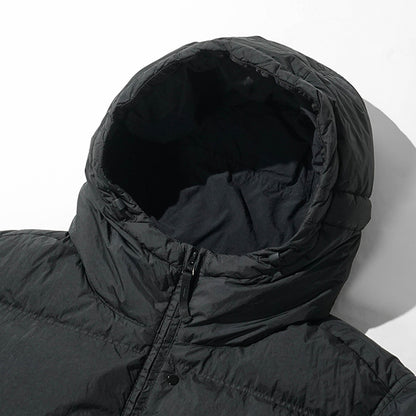 STONE ISLAND メンズ ダウンジャケット GARMENT DYED CRINKLE REPS NY L2S154100037 S0A23 ブラック V0029