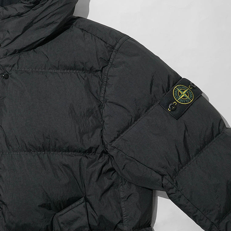 STONE ISLAND メンズ ダウンジャケット GARMENT DYED CRINKLE REPS NY L2S154100037 S0A23 ブラック V0029