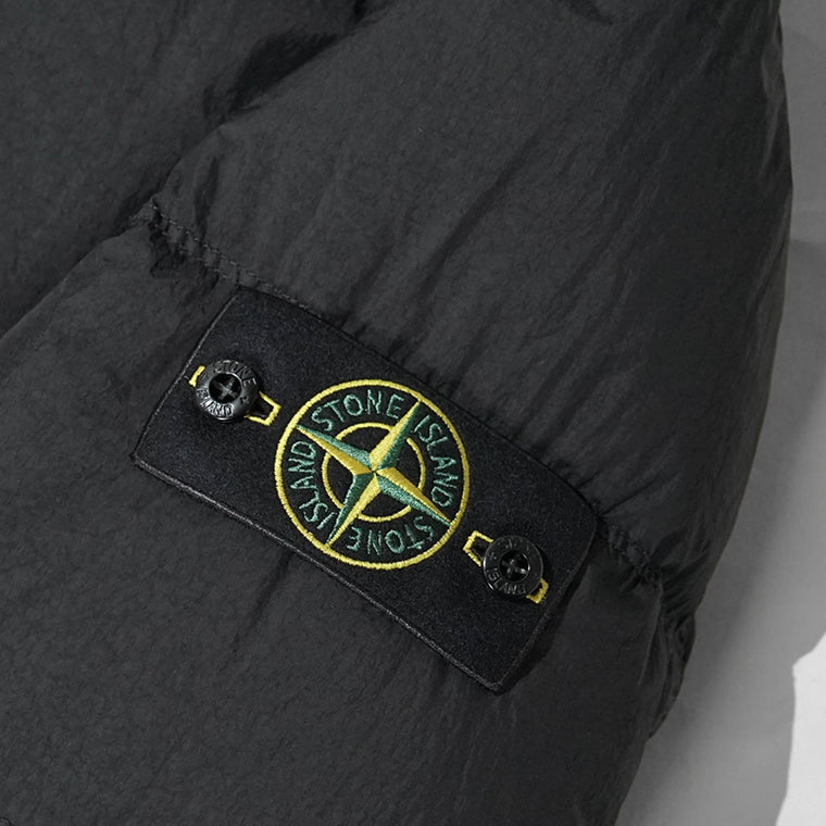 STONE ISLAND メンズ ダウンジャケット GARMENT DYED CRINKLE REPS NY L2S154100037 S0A23 ブラック V0029