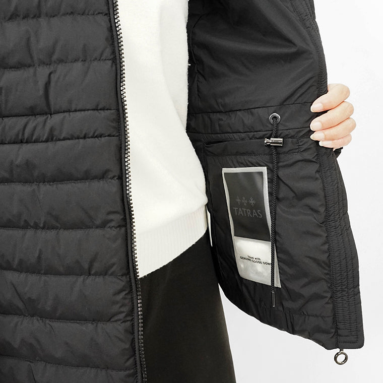 TATRAS レディース ダウンジャケット HAAV LJXA0031013588 BLACK ブラック 001