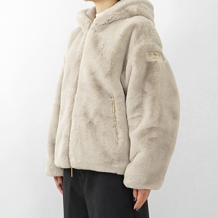 TATRAS レディース ボアブルゾン YUMOLA LJXA0039033588 L.GREY ライトグレー 007