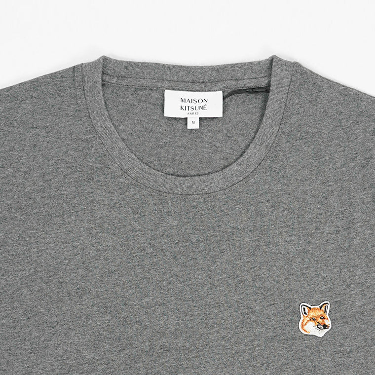 【2024AW CLEARANCE SALE】 MAISON KITSUNE メンズ 長袖Tシャツ FOX HEAD PATCH REGULAR LONG SLEEVES TEE SHIRT LM00108 KJ0008 2カラー