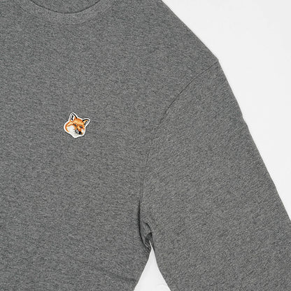 【2024AW CLEARANCE SALE】 MAISON KITSUNE メンズ 長袖Tシャツ FOX HEAD PATCH REGULAR LONG SLEEVES TEE SHIRT LM00108 KJ0008 2カラー