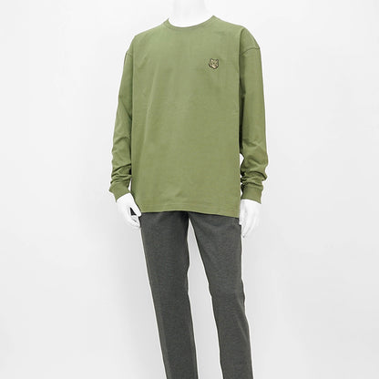 【2024AW CLEARANCE SALE】 MAISON KITSUNE メンズ 長袖Tシャツ BOLD FOX HEAD PATCH COMFORT LONG SLEEVES TEE SHIRT LM00109 KJ0118 2カラー