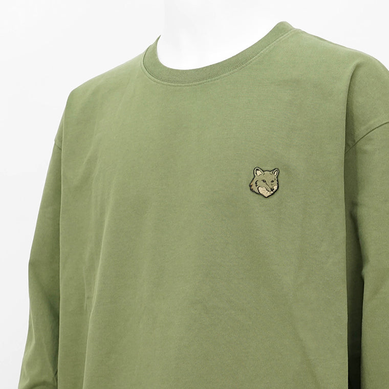 【2024AW CLEARANCE SALE】 MAISON KITSUNE メンズ 長袖Tシャツ BOLD FOX HEAD PATCH COMFORT LONG SLEEVES TEE SHIRT LM00109 KJ0118 2カラー