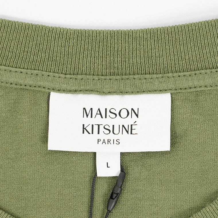 【2024AW CLEARANCE SALE】 MAISON KITSUNE メンズ 長袖Tシャツ BOLD FOX HEAD PATCH COMFORT LONG SLEEVES TEE SHIRT LM00109 KJ0118 2カラー