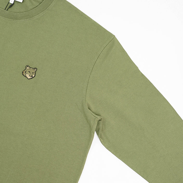 【2024AW CLEARANCE SALE】 MAISON KITSUNE メンズ 長袖Tシャツ BOLD FOX HEAD PATCH COMFORT LONG SLEEVES TEE SHIRT LM00109 KJ0118 2カラー