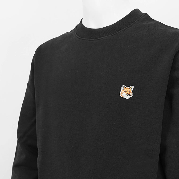 MAISON KITSUNE メンズ スウェットシャツ FOX HEAD PATCH REGULAR SWEATSHIRT LM00301 KM0001 3カラー