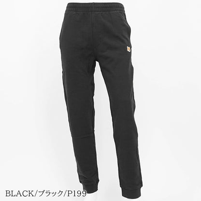 【2024AW CLEARANCE SALE】 MAISON KITSUNE メンズ スウェットパンツ FOX HEAD PATCH REGULAR JOG PANTS LM01114 KM0001 2カラー