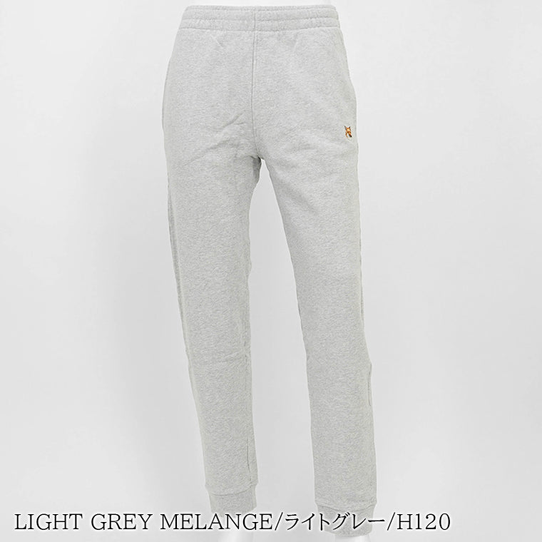 【2024AW CLEARANCE SALE】 MAISON KITSUNE メンズ スウェットパンツ FOX HEAD PATCH REGULAR JOG PANTS LM01114 KM0001 2カラー