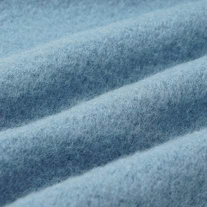 MAISON KITSUNE メンズ レディース マフラー ALPACA SCARF LM06206 WA0022 POWDER BLUE ブルー 0331