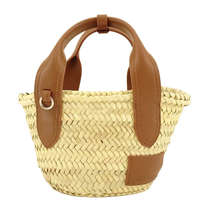 【SUMMER FINAL SALE】 J&M DAVIDSON レディース バッグ SMALL BASKET LSBK 0XX PLSC TOFEE 640S