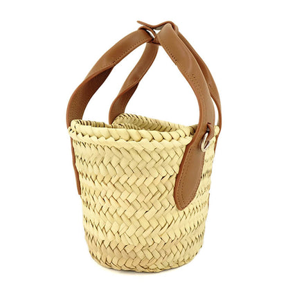 【SUMMER FINAL SALE】 J&M DAVIDSON レディース バッグ SMALL BASKET LSBK 0XX PLSC TOFEE 640S
