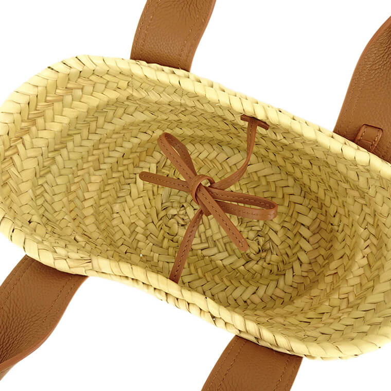 【SUMMER FINAL SALE】 J&M DAVIDSON レディース バッグ SMALL BASKET LSBK 0XX PLSC TOFEE 640S