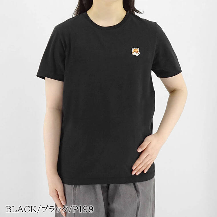 MAISON KITSUNE レディース Tシャツ LW00105 KJ0008 3カラー