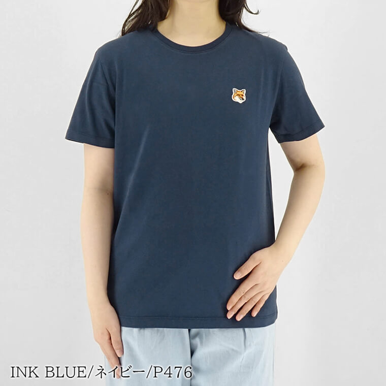 MAISON KITSUNE レディース Tシャツ LW00105 KJ0008 3カラー