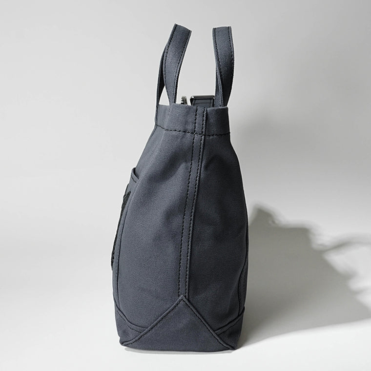 MAISON KITSUNE レディース メンズ トートバッグ FOX HEAD SMALL TOTE LW05103 WW0107 SLATE GREY 0076
