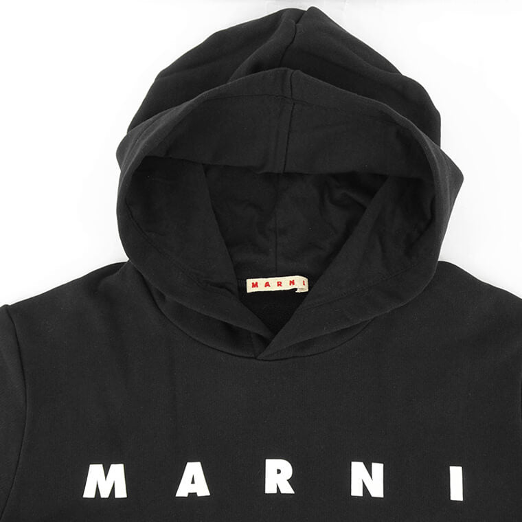 ＭＡＲＮＩ　パーカー マルニ MARNI KIDS キッズ パーカー ブラック ホワイト ピンク