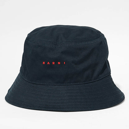 【SUMMER FINAL SALE】 MARNI KIDS キッズ バケットハット MF40U M01469 M00J2 ネイビー 0M803