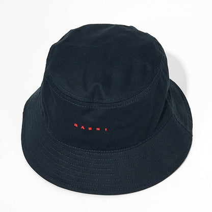 【SUMMER FINAL SALE】 MARNI KIDS キッズ バケットハット MF40U M01469 M00J2 ネイビー 0M803