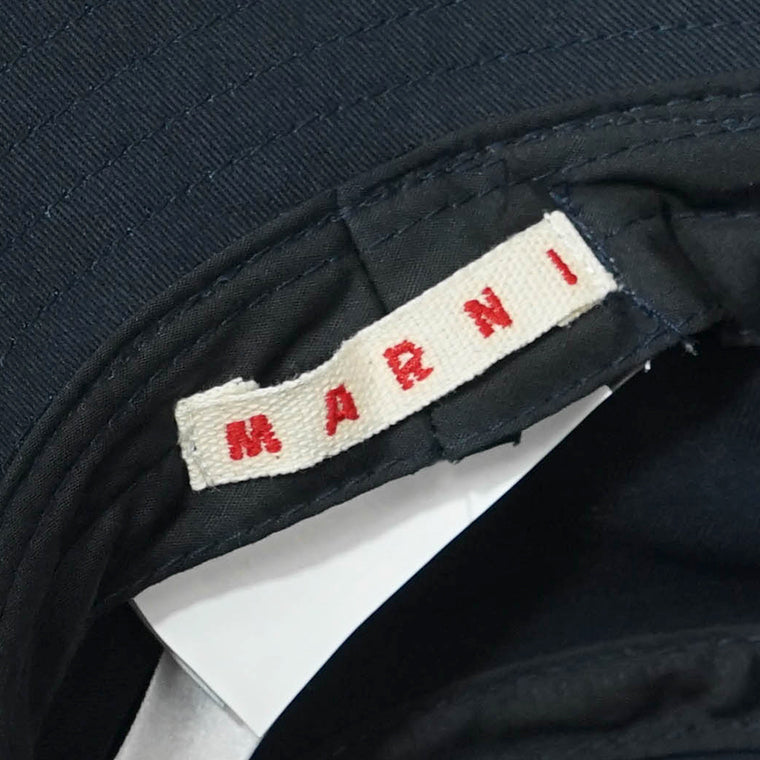 【SUMMER FINAL SALE】 MARNI KIDS キッズ バケットハット MF40U M01469 M00J2 ネイビー 0M803