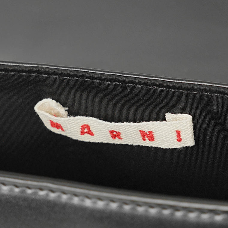 MARNI KIDS キッズ ショルダーバッグ MW94F SMILE BAG M01476 M00TK ブラック 0M900