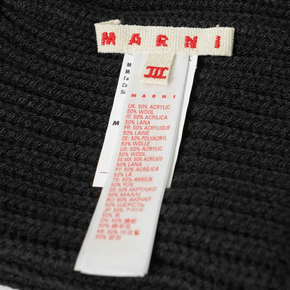 MARNI KIDS キッズ ニットキャップ MF42U M01638 M00WB ブラック 0M900