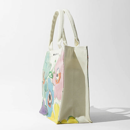 【2026SS SUMMER SALE】MARNI KIDS キッズ トートバッグ MW110F DESERT FLOWER BAG M01822 M00WP クリーム マルチ 0M115