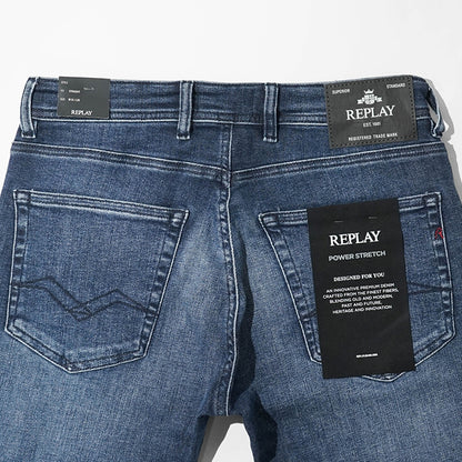 REPLAY メンズ ジーンズ GROVER M0972 261C32 ウォッシュブルー 009