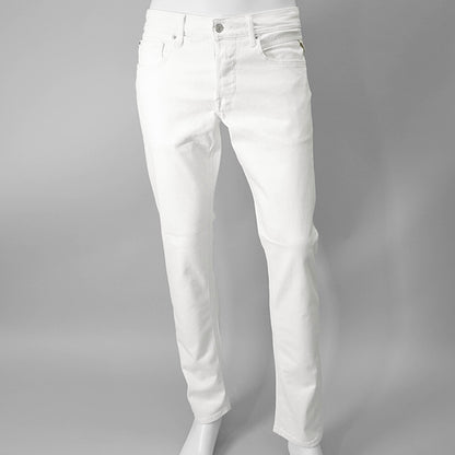 【SUMMER FINAL SALE】 REPLAY メンズ ジーンズ WILLBI M1008 8488781 ホワイト 001