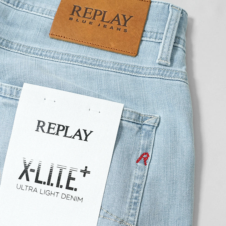 REPLAY メンズ ジーンズ WILLBI M1008J 785858 ウォッシュライトブルー 010