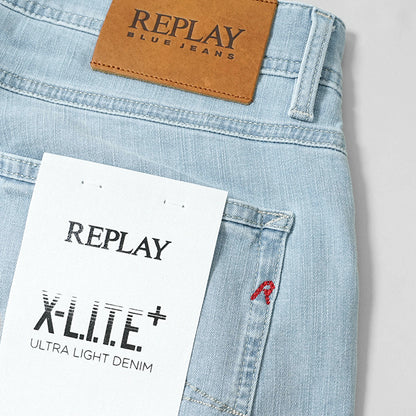 REPLAY メンズ ジーンズ WILLBI M1008J 785858 ウォッシュライトブルー 010