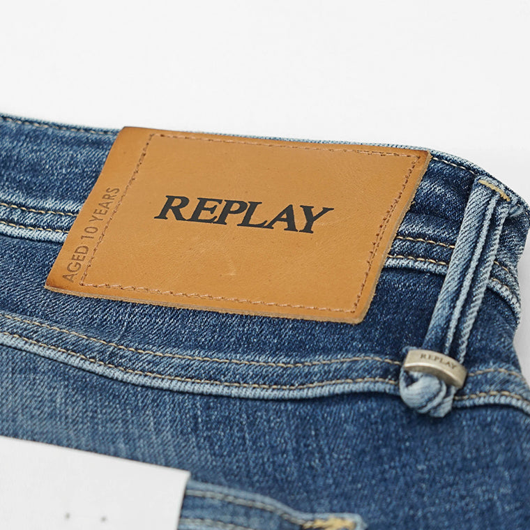 REPLAY メンズ ジーンズ WILLBI M1008Q 141932R ウォッシュブルー 009