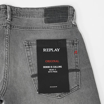 REPLAY メンズ ジーンズ WILLBI M1008R 739962 ウォッシュグレー 096