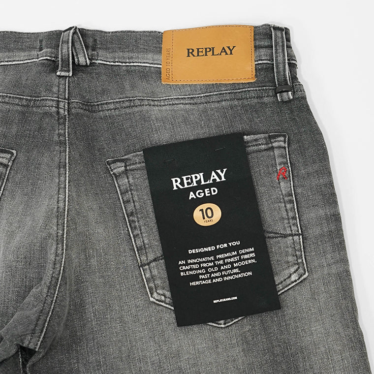 REPLAY メンズ ジーンズ MICKYM M1021Q 199934R ウォッシュグレー 096
