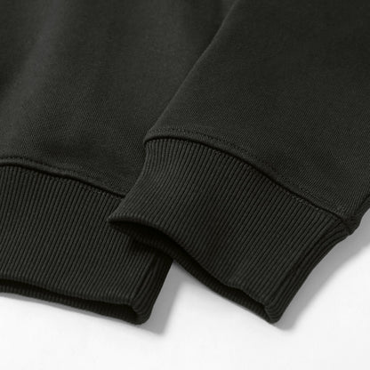 REPLAY メンズ スウェットシャツ BRUSHED COTTON PATCH SWEATSHIRT M13LR 7242NW ブラック 098