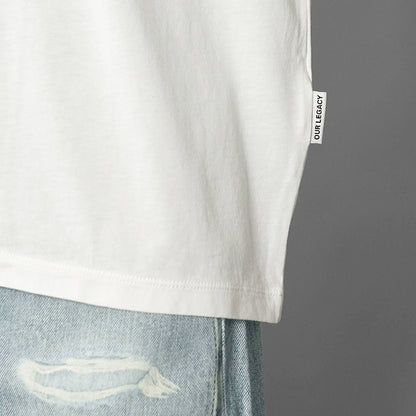 【SUMMER FINAL SALE】 OUR LEGACY メンズ Tシャツ NEW BOX T SHIRT M2206NBL M2206NW 2カラー