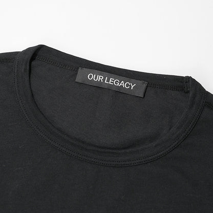 【SUMMER FINAL SALE】 OUR LEGACY メンズ Tシャツ NEW BOX T SHIRT M2206NBL M2206NW 2カラー