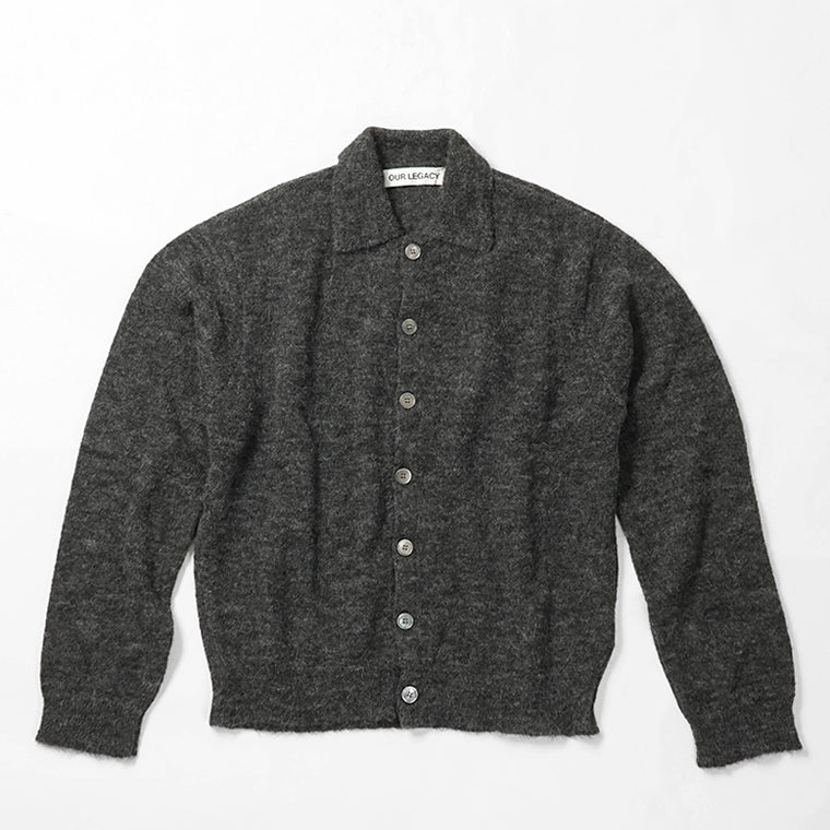 OUR LEGACY メンズ カーディガン EVENING POLO M2263EC チャコール CHARCOAL