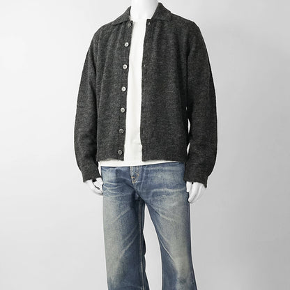 OUR LEGACY メンズ カーディガン EVENING POLO M2263EC チャコール CHARCOAL