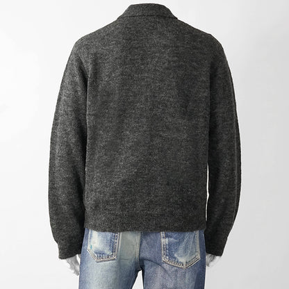 OUR LEGACY メンズ カーディガン EVENING POLO M2263EC チャコール CHARCOAL