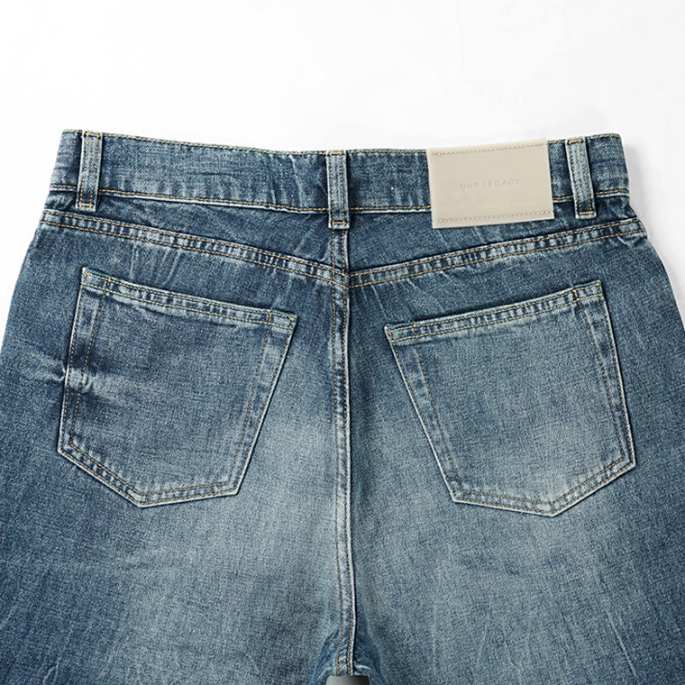 【SUMMER FINAL SALE】 OUR LEGACY メンズ ジーンズ CARLSON CUT M2265CV ウォッシュブルー VIENNA BLUE WASH