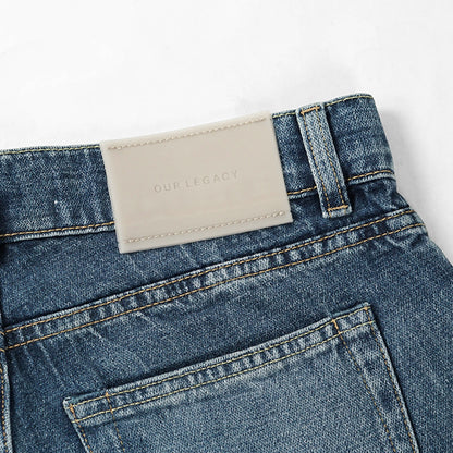 【SUMMER FINAL SALE】 OUR LEGACY メンズ ジーンズ CARLSON CUT M2265CV ウォッシュブルー VIENNA BLUE WASH