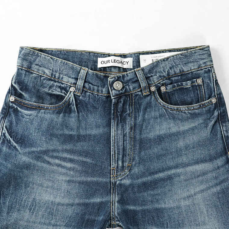 【SUMMER FINAL SALE】 OUR LEGACY メンズ ジーンズ CARLSON CUT M2265CV ウォッシュブルー VIENNA BLUE WASH