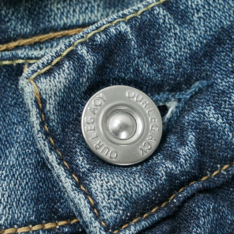 【SUMMER FINAL SALE】 OUR LEGACY メンズ ジーンズ CARLSON CUT M2265CV ウォッシュブルー VIENNA BLUE WASH