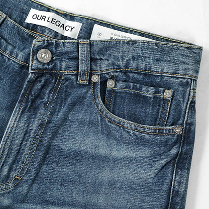 【SUMMER FINAL SALE】 OUR LEGACY メンズ ジーンズ CARLSON CUT M2265CV ウォッシュブルー VIENNA BLUE WASH